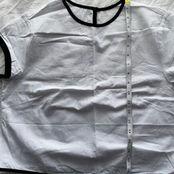 NWT Commense Chic White Cotton Two-Piece Set
Crop Top and Shorts Casual SZ XL - Picture 6 of 6